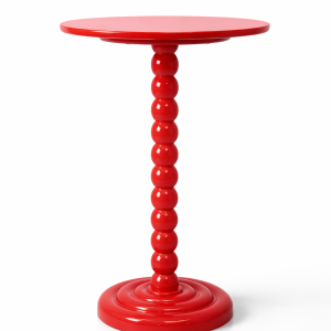 Top Model Sehpa Kırmızı Renk