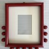 Kırmızı Top Top Resim Çerçevesi