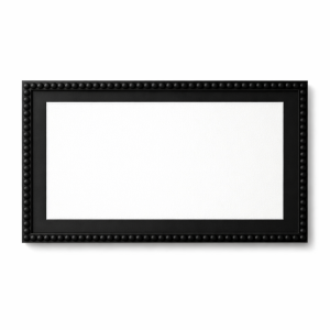 Siyah Top Top Resim Çerçevesi 30*60 cm