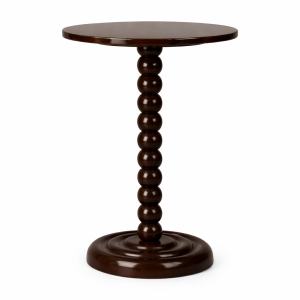 Acı Kahve Renk Top Model Sehpa