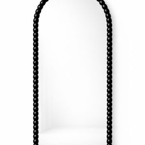 Siyah Oval Boy Aynası 180*70 cm