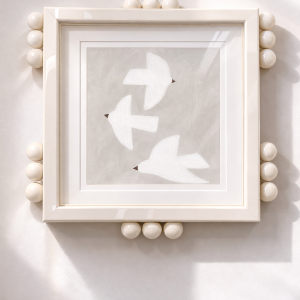 Krem Renk Resim Çerçevesi 50*50 cm