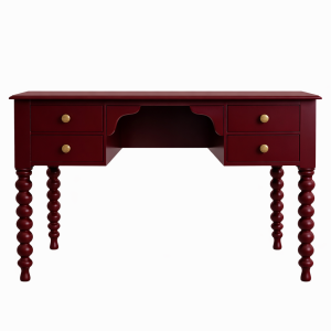 Bordo Kırmızı Makyaj Masası