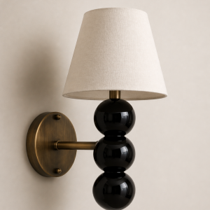 Top Top Model Duvar Aplik Siyah