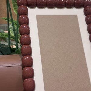 40*60 cm  Kahve Kırmızı Resim Çerçevesi