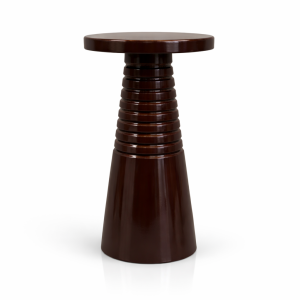 Acı Kahve Çizgi Sehpa